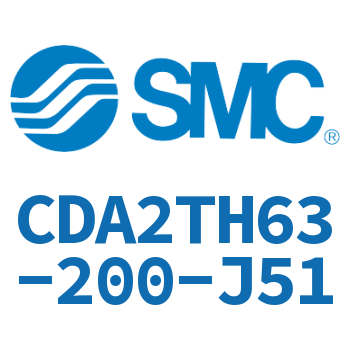 Middle trunnion type standard cylinder-CDA2TH63-200-J51