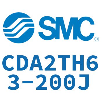 Middle trunnion type standard cylinder-CDA2TH63-200J