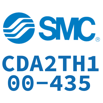 Middle trunnion type standard cylinder-CDA2TH100-435