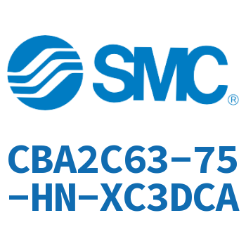 单耳环型端锁气缸-CBA2C63-75-HN-XC3DCA