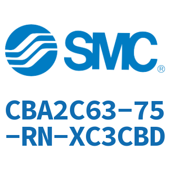 单耳环型端锁气缸-CBA2C63-75-RN-XC3CBD