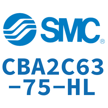 单耳环型端锁气缸-CBA2C63-75-HL