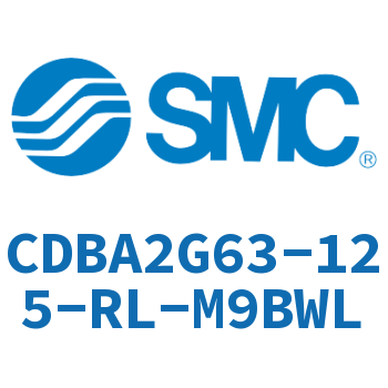 Rod-less side flanged end-lock cylinder-CDBA2G63-125-RL-M9BWL