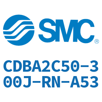 Single earring type end lock cylinder-CDBA2C50-300J-RN-A53