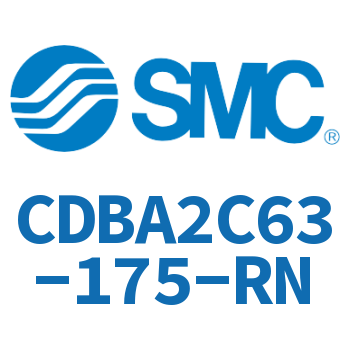 Single earring type end lock cylinder-CDBA2C63-175-RN