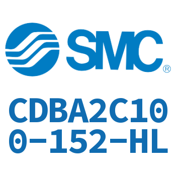 Single earring type end lock cylinder-CDBA2C100-152-HL