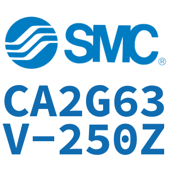 Standard cylinder without rod side flange-CA2G63V-250Z