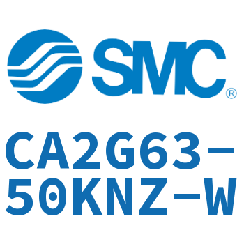 Standard cylinder without rod side flange-CA2G63-50KNZ-W