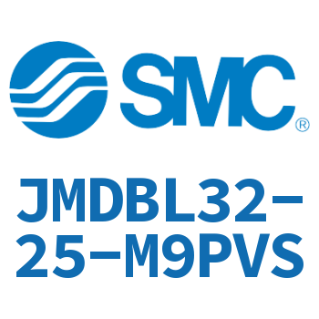 Axial pedestal type standard cylinder-JMDBL32-25-M9PVS