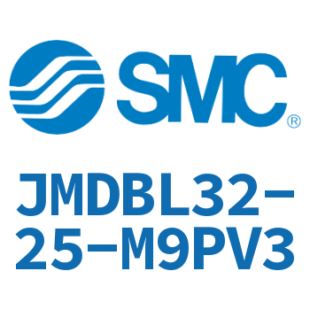 Axial pedestal type standard cylinder-JMDBL32-25-M9PV3