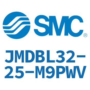 Axial pedestal type standard cylinder-JMDBL32-25-M9PWV