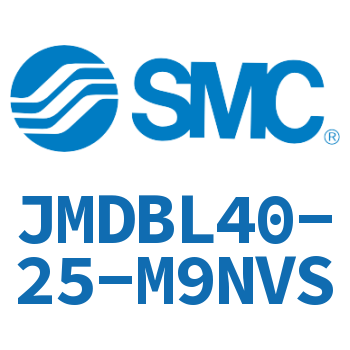 Axial pedestal type standard cylinder-JMDBL40-25-M9NVS