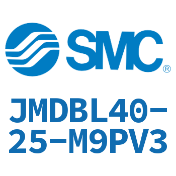 Axial pedestal type standard cylinder-JMDBL40-25-M9PV3