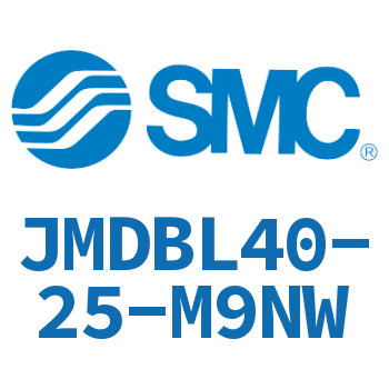 Axial pedestal type standard cylinder-JMDBL40-25-M9NW