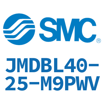 Axial pedestal type standard cylinder-JMDBL40-25-M9PWV