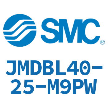 Axial pedestal type standard cylinder-JMDBL40-25-M9PW