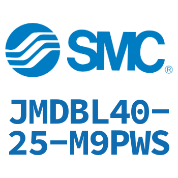 Axial pedestal type standard cylinder-JMDBL40-25-M9PWS