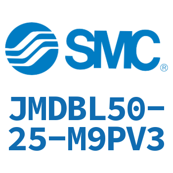 Axial pedestal type standard cylinder-JMDBL50-25-M9PV3