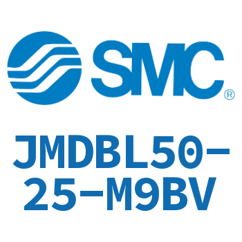 Axial pedestal type standard cylinder-JMDBL50-25-M9BV