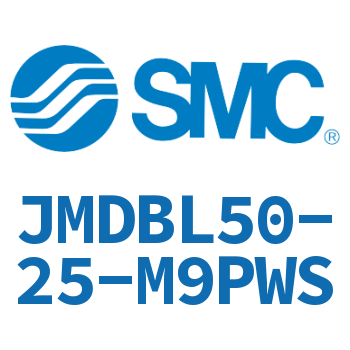 Axial pedestal type standard cylinder-JMDBL50-25-M9PWS