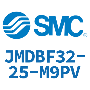 Rod side flanged standard cylinder-JMDBF32-25-M9PV