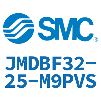 Rod side flanged standard cylinder-JMDBF32-25-M9PVS