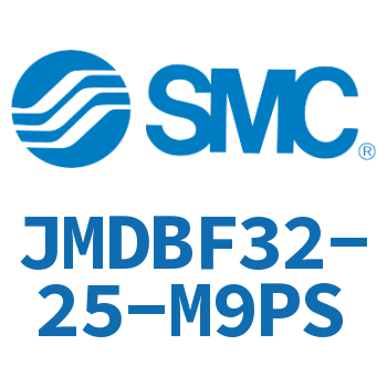 Rod side flanged standard cylinder-JMDBF32-25-M9PS