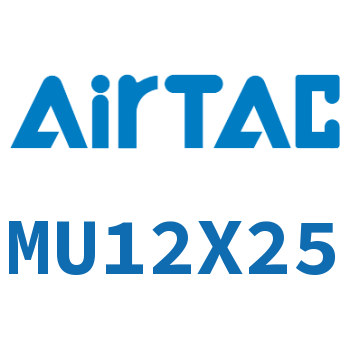 小型自由安装气缸 MU12X25