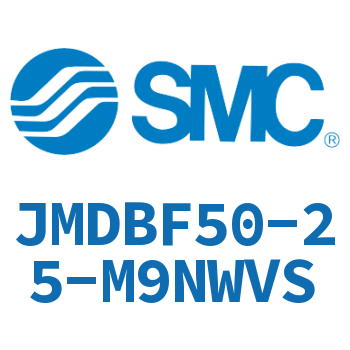 Rod side flanged standard cylinder-JMDBF50-25-M9NWVS