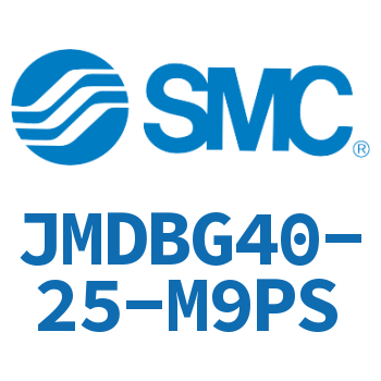 Standard cylinder without rod side flange-JMDBG40-25-M9PS