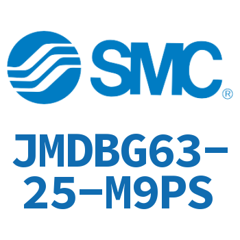 Standard cylinder without rod side flange-JMDBG63-25-M9PS