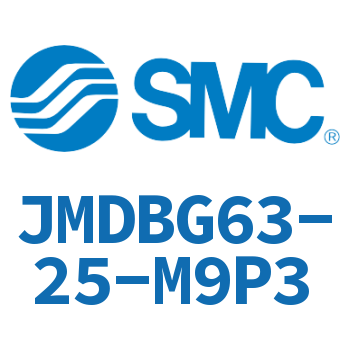 Standard cylinder without rod side flange-JMDBG63-25-M9P3