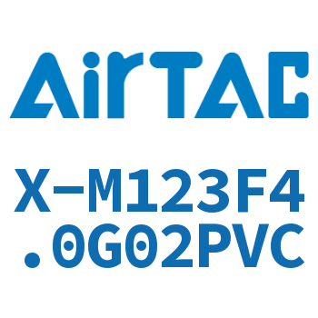 Three-pin female connector-X-M123F4.0G02PVC