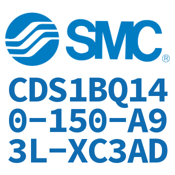 Standard cylinder-CDS1BQ140-150-A93L-XC3AD