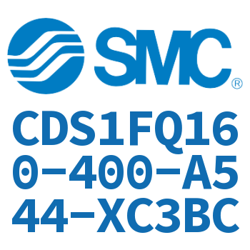 Rod side flanged standard cylinder-CDS1FQ160-400-A544-XC3BC