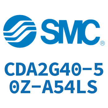 Standard cylinder without rod side flange-CDA2G40-50Z-A54LS