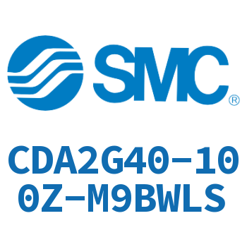 Standard cylinder without rod side flange-CDA2G40-100Z-M9BWLS