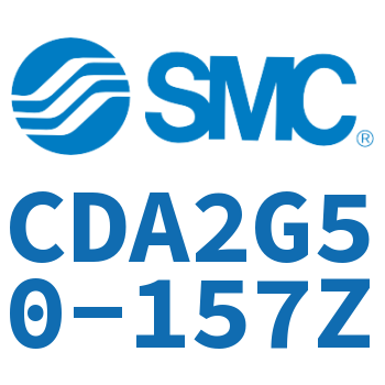 Standard cylinder without rod side flange-CDA2G50-157Z