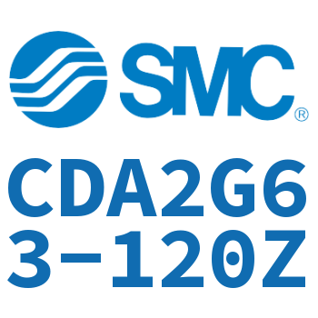 Standard cylinder without rod side flange-CDA2G63-120Z