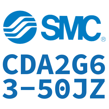 Standard cylinder without rod side flange-CDA2G63-50JZ