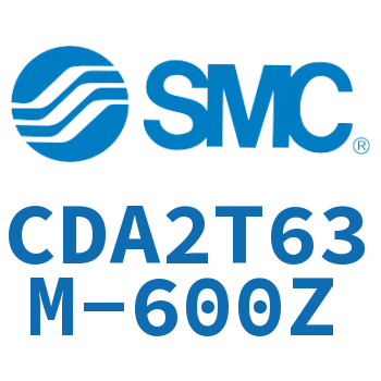 Middle trunnion type standard cylinder-CDA2T63M-600Z