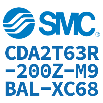 Middle trunnion type standard cylinder