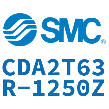 Middle trunnion type standard cylinder CDA2T63R-1250Z