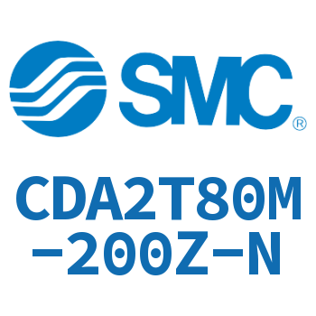 Middle trunnion type standard cylinder-CDA2T80M-200Z-N