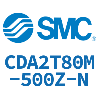 Middle trunnion type standard cylinder-CDA2T80M-500Z-N