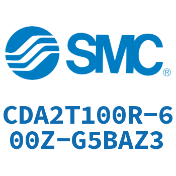 Middle trunnion type standard cylinder-CDA2T100R-600Z-G5BAZ3