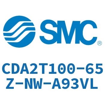 Middle trunnion type standard cylinder-CDA2T100-65Z-NW-A93VL