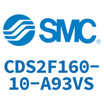 Rod side flanged standard cylinder-CDS2F160-10-A93VS