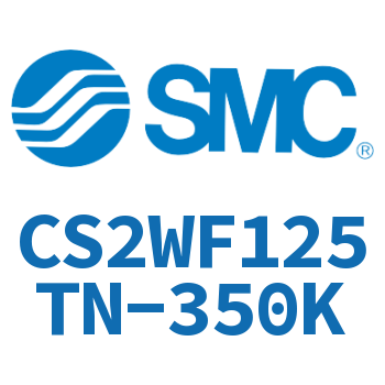 Rod side flanged standard cylinder-CS2WF125TN-350K