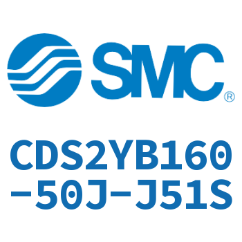 Smooth movement of the cylinder-CDS2YB160-50J-J51S